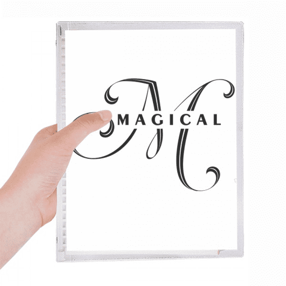 letter expression mother magical notebook loose diary refillable journal statiry