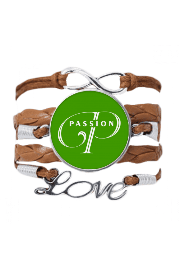 letter expression passion bracelet chain ornament wristband