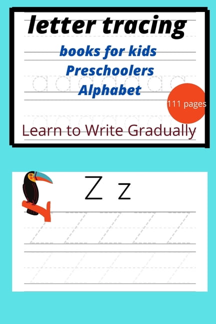 letter tracing books for kids: Alphabet Handwriting with Pen Control for kids Ages 3-5, activity book