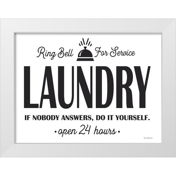 lettered And lined 24x19 White Modern Wood Framed Museum Art Print Titled - Do It Yourself