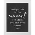 thumbnail image 1 of lettered And lined 25x32 White Modern Wood Framed Museum Art Print Titled - This is the Moment, 1 of 4