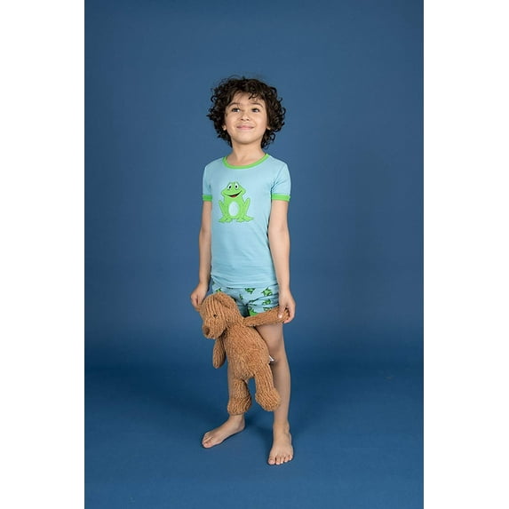 leveret shorts 2 piece pajama frog 4 year