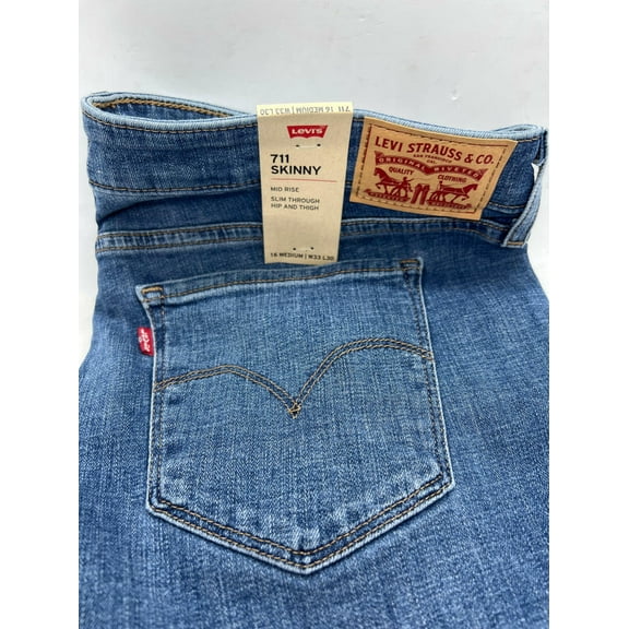 levi's womens 711 skinny