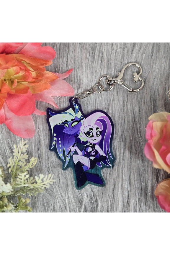 leviathan Helluva boss keychain (1 keychain)
