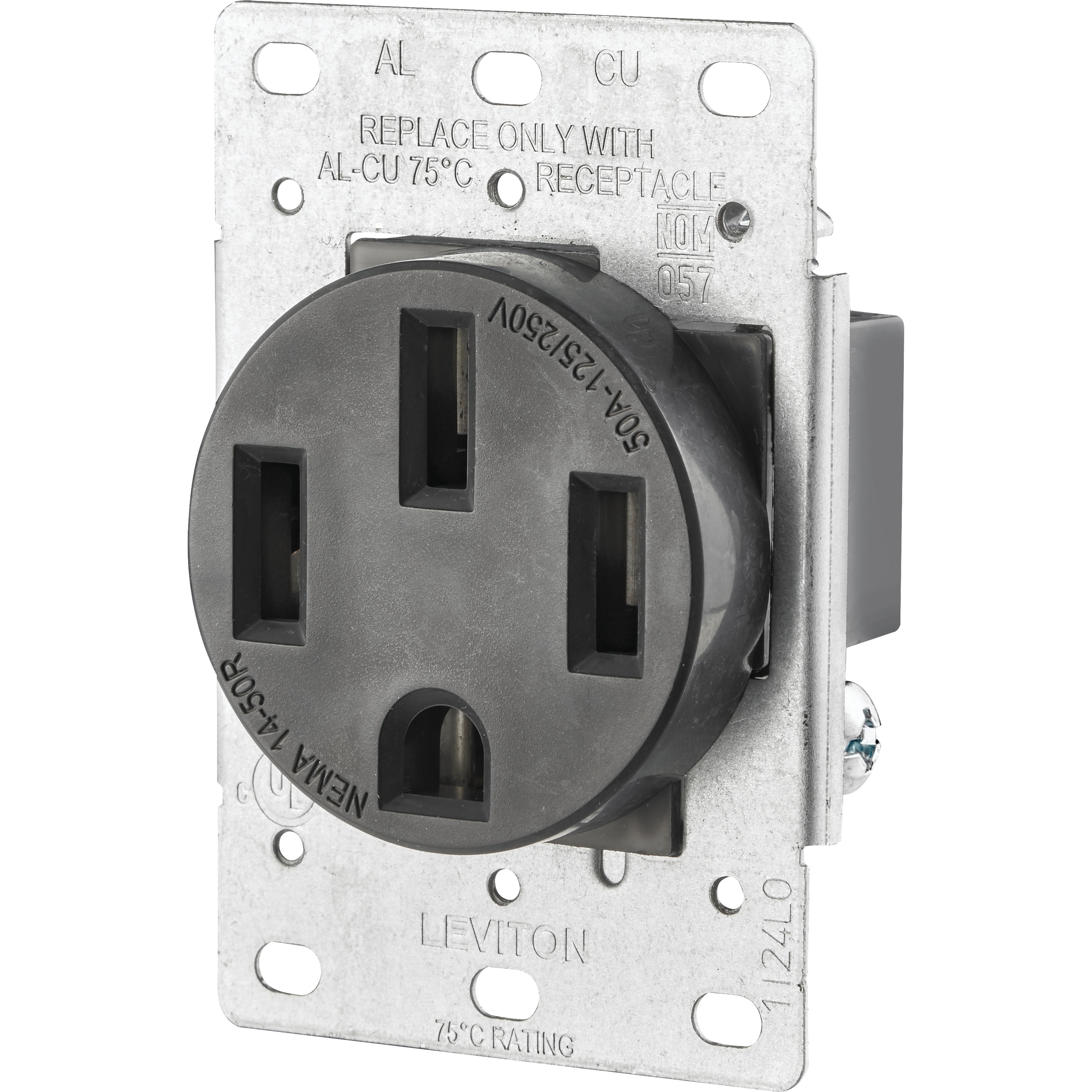 Leviton Grounding Range Power Outlet