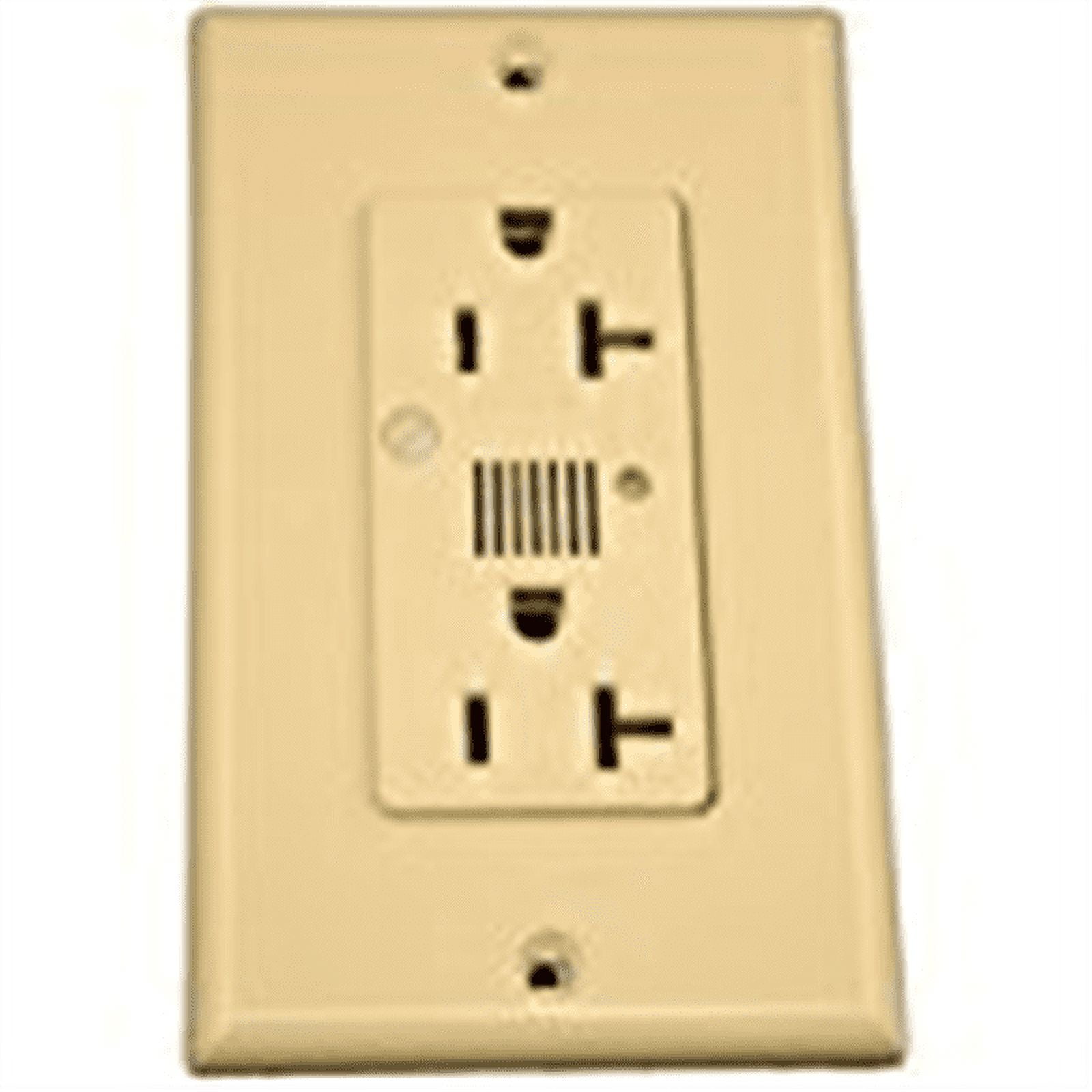 leviton 7380i 20 amp, 125 volt, decora plus duplex surge suppressor