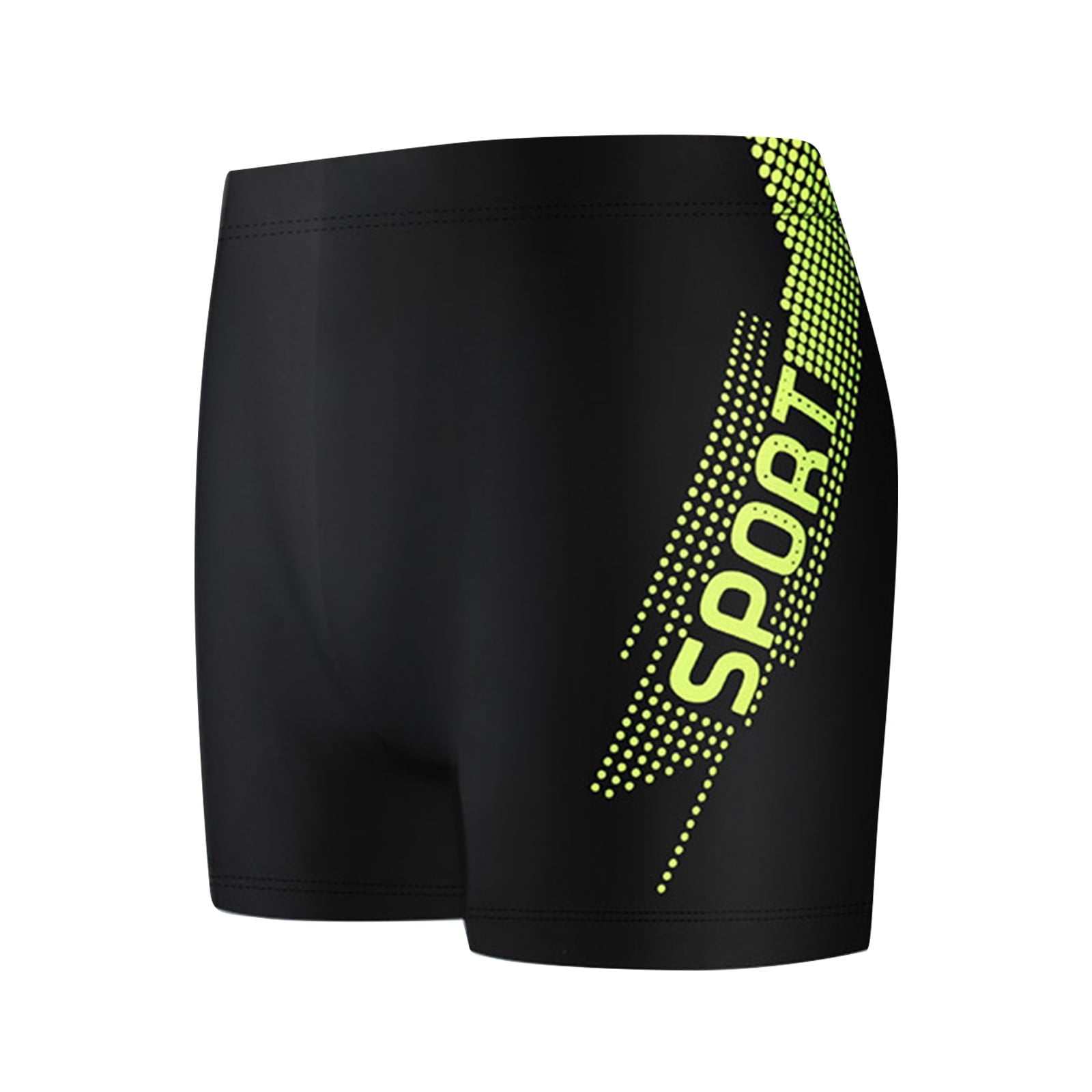 lgldxts Boy's/Men's Jammer Swimsuit Team Lap Pool Flexible USA Adult Drawstring Swimming Bathing