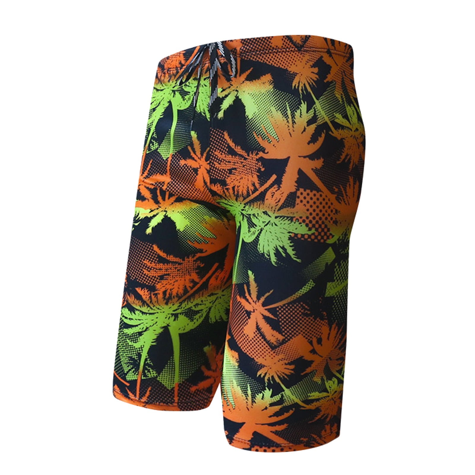 Guisaled Mens Swim Jammers Square Leg Quick Dry Swim Trunks Drawstring Waisted Athletic Training Compression Swim Briefs Valentines Day Gifts