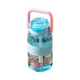 thumbnail image 1 of lhwanj Water Bottle, BPA-Free, Leakproof Flip Straw Lid, Reusable Clear Water Bottle for Boys & Girls, 1 of 3