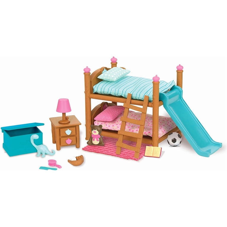 リトルルーム li'l woodzeez bunk bed bedroom set - Walmart.com