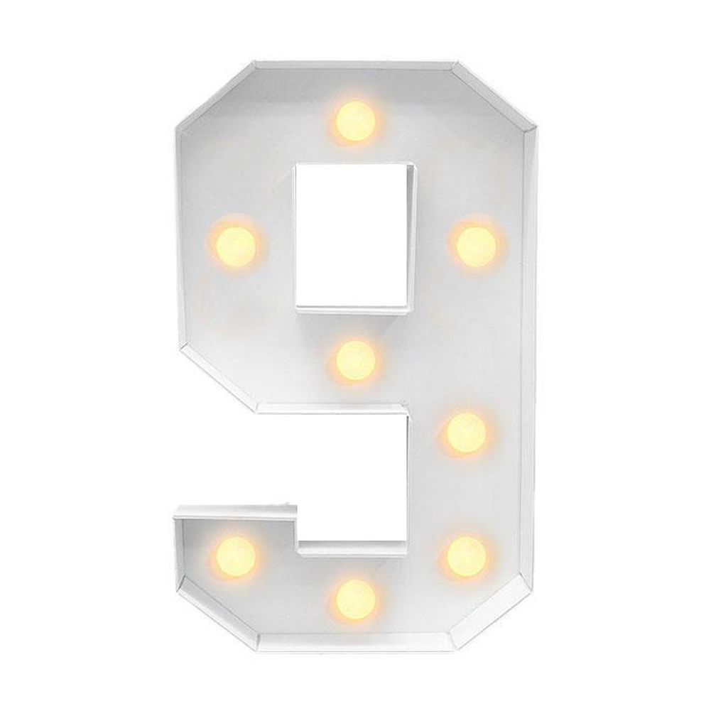 lianhanyi Marquee Numbers, 27In Marquee Light Up Numbers, DIY Large