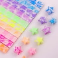 thumbnail image 1 of lianhanyi Strips Folding Origami Paper Luminous Lucky Wish Dark in The Glow Star, 1 of 7