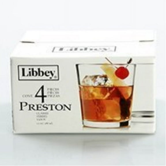 libbey preston glasses 4 piece set 13 oz.