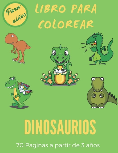 libro para colorear niños: Libro de colorear 70 Páginas - A partir de 3  años - gran formato con una página para dibujar o contar una historia - Libros  para colorear, pintar