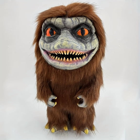 lien Monster Prop Doll, Handmade Ugly Big Mouth Horror Doll, Premium Resin Textile Collectible Decor, Ideal Christmas Gift for Movie Fans