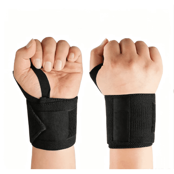 Wrist Bands: Dual-Set Wrist Bands for Carpal Tunnel Syndrome (for Men and Women). Designed for weightlifting, these wrist bands are flexible, highly elastic, and adjustable.