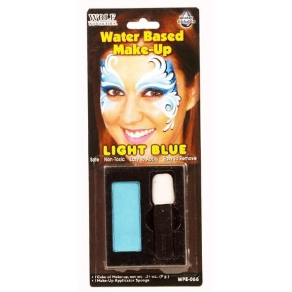 Wolfe FX Face Paint w/ Applicator - Essential Light Blue ( 9 gm)