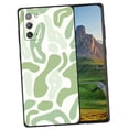 thumbnail image 1 of light-green-and-white-2 Phone Case, Designed for Samsung Galaxy Note 20 5G Case Soft Silicon for women girls boys wife gift,Shockproof Phone Cover, 1 of 1