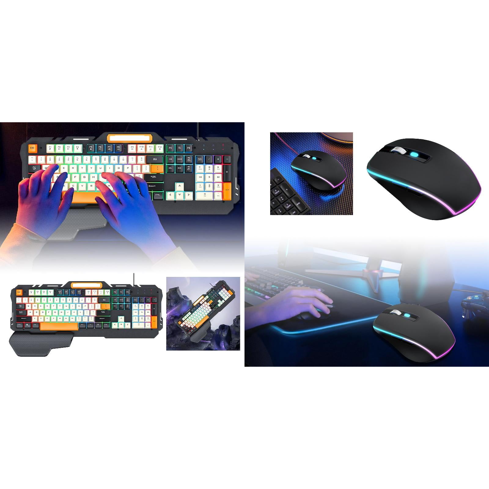 light up keyboard Mechanical Switches for Win/PC/Mac/Laptop Gamer