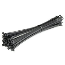 36 Inch Heavy Duty Zip Ties, UV Resistant, Extra Long Black Nylon Cable Ties (30 Pieces) 200 lb Tensile Strength, 30pcs Black