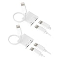 thumbnail image 1 of Lightning Headphone Jack Adapter (2 Pack)for Apple MFi Certified Dual lighting Double Port Earphone Charger Adaptor for iPhone 14 13 12 for iPad Charging AUX Audio Cable Splitter Car Dongle Connector, 1 of 7