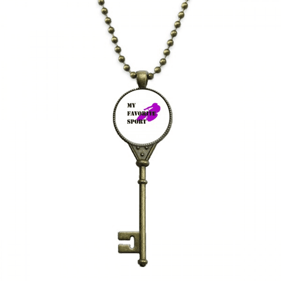like sports fitness balanced bicycle key necklace pendant tray embellished chain