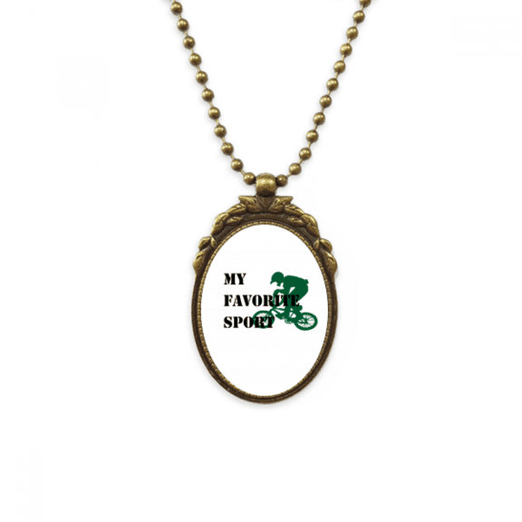 like sports fitness balanced cross-country antique necklace vintage bead pendant keychain