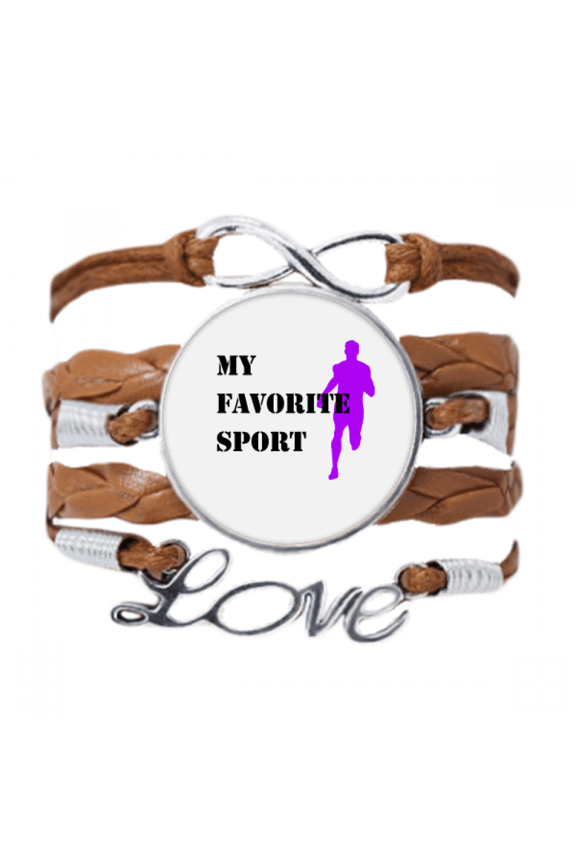 like sports fitness balanced run bracelet chain ornament wristband