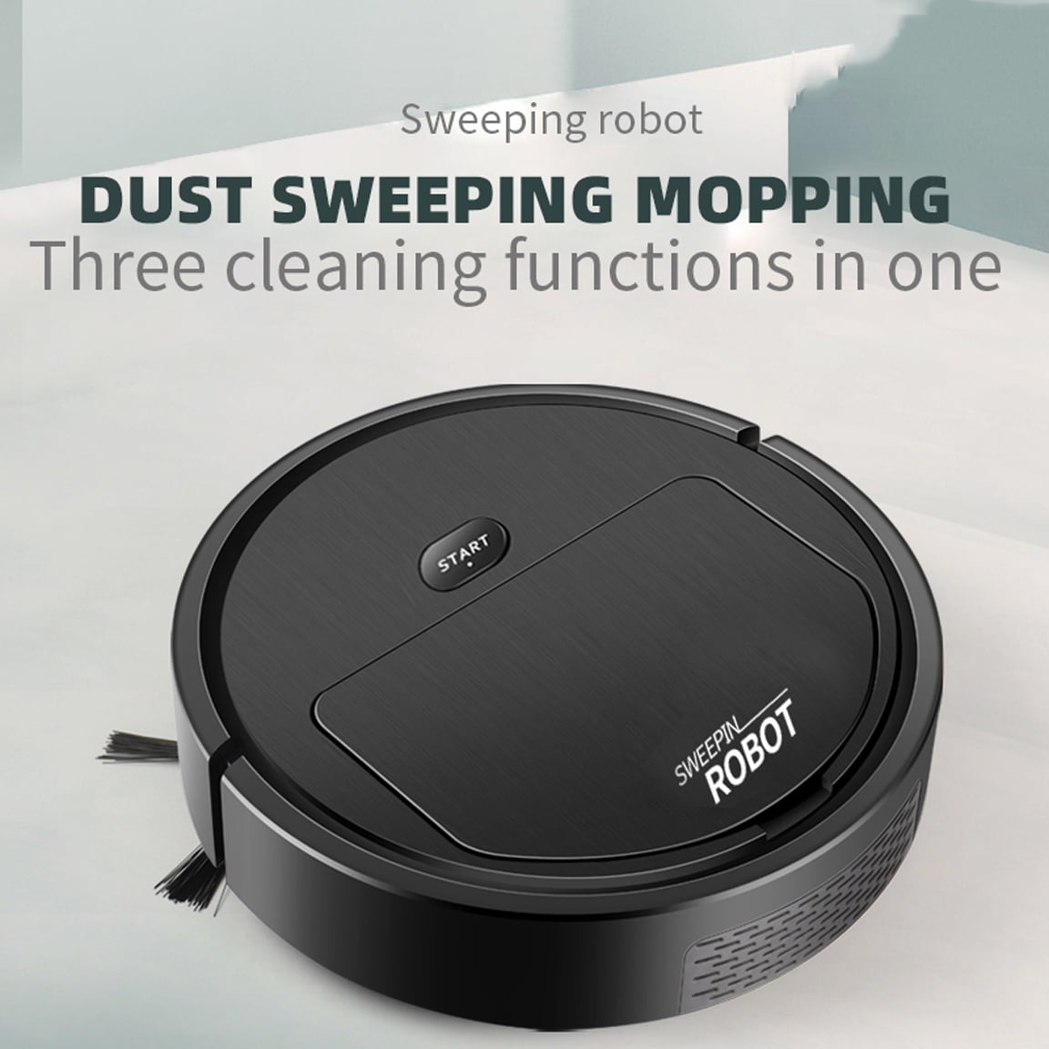 lilubuy Automatic Robot Vacuum Cleaner Auto Robotic Vacuum Self Detects Stairs Pet Hair Robot