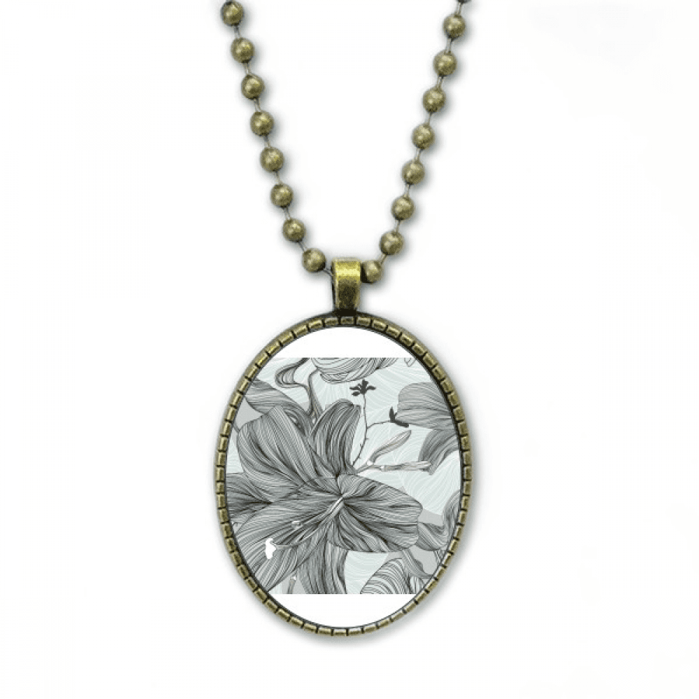 Sterling Silver Lily Flower Pendant Necklace, Mothers Day