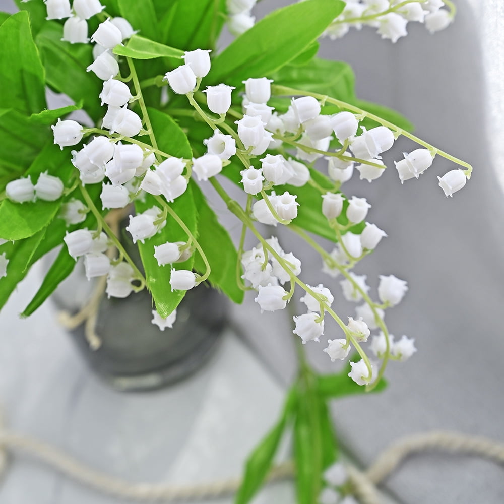 lily of the valley stems 10 bundles of Faux Lily of The Valley Stems