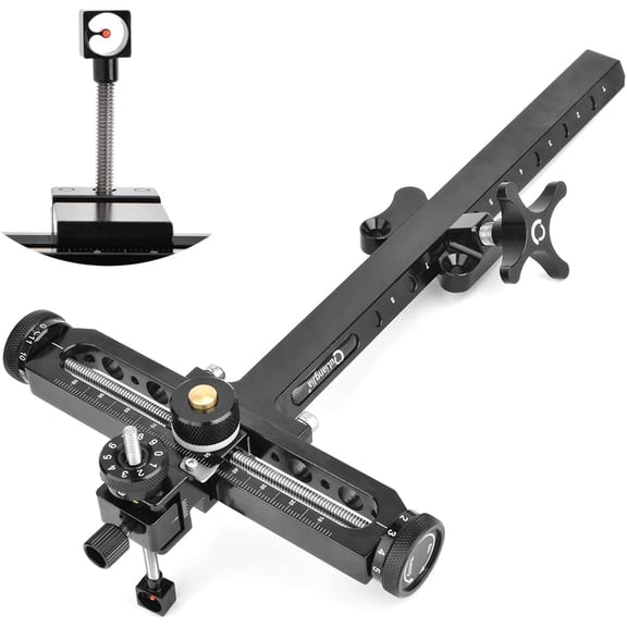 limaity 1 Pin Recurve Bow Sight Adjustable Aluminum T Shape ArcheryTarget Hunting