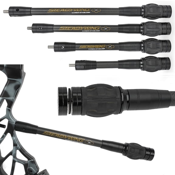 limaity Archery Carbon Balance Bar 6" 8" 10" 12" 15" Stabilizer Weight Compound Bow Hunting