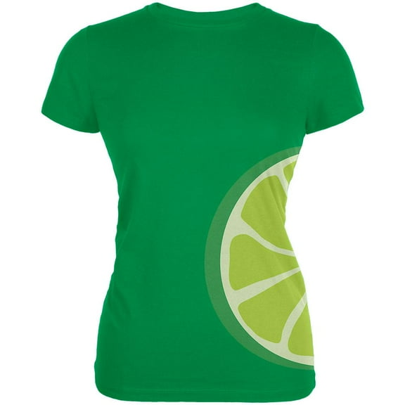 lime slice costume juniors soft t shirt