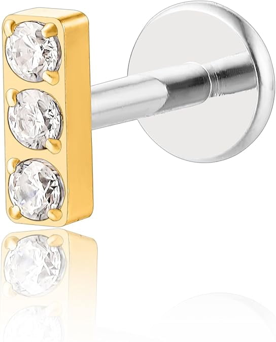 Piercing Tragus En Titane Médical 18g - Spirale Pour Oreille, Lèvre, Nombril Avec Tiges 6-10mm