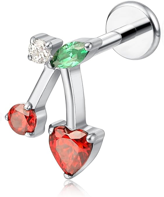 Limerencia Titanium Hypoallergenic Piercing Jewelry 18G 6mm 8mm 10mm