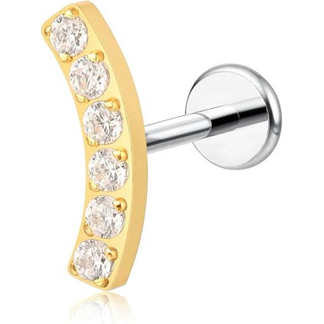 limerencia Titanium Hypoallergenic Piercing Jewelry 18G 6mm 8mm 10mm