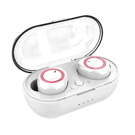 True-Wireless Workout Earbuds, Rotatable and Extendable Ear Hooks, Noise Cancelling, Deep Bass, IP68 Waterproof, Sweatproof, Dustproof, 48H Play, Sport Earbuds for Gym