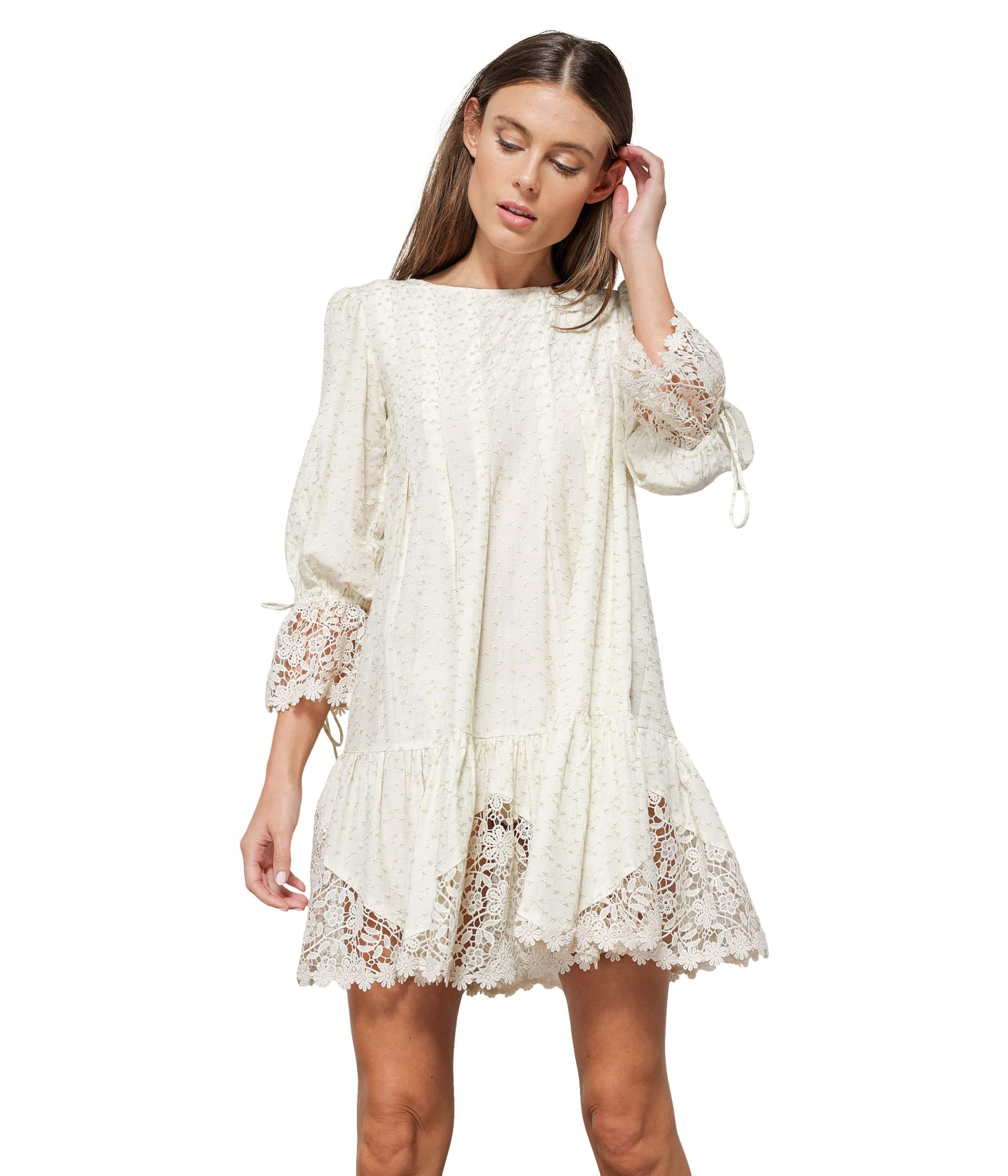 Cream Dress