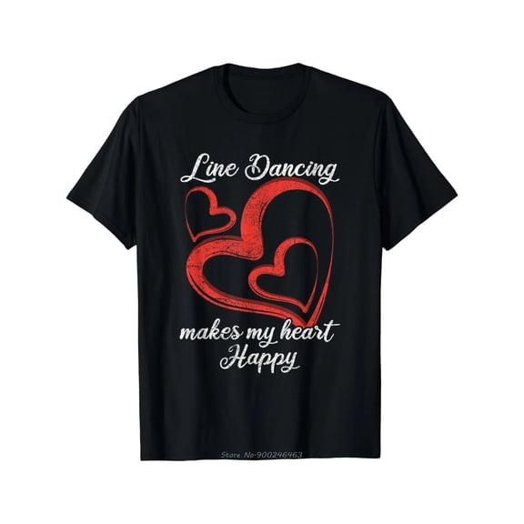 line dancing my t shirt fitness t shirt round neck streetwear unisex tops t shirt tees
