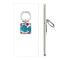 thumbnail image 1 of line drawing cartoon sea fishes s square cell ph  stand holder bracket universal support, 1 of 3