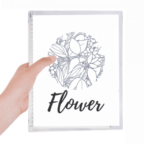 line drawing s art notebook loose diary refillable journal statiry