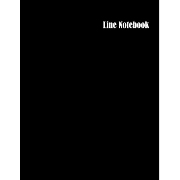 line notebook: Handwriting Practice Paper Workbook (Paperback)