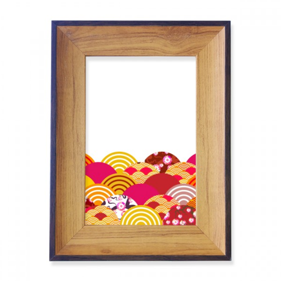 line pattern geometry photo frame exhibition display art desktop painting