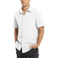 thumbnail image 1 of linen Eco-Wise Short-Sleeve Shirt mens clothes summer, 1 of 2
