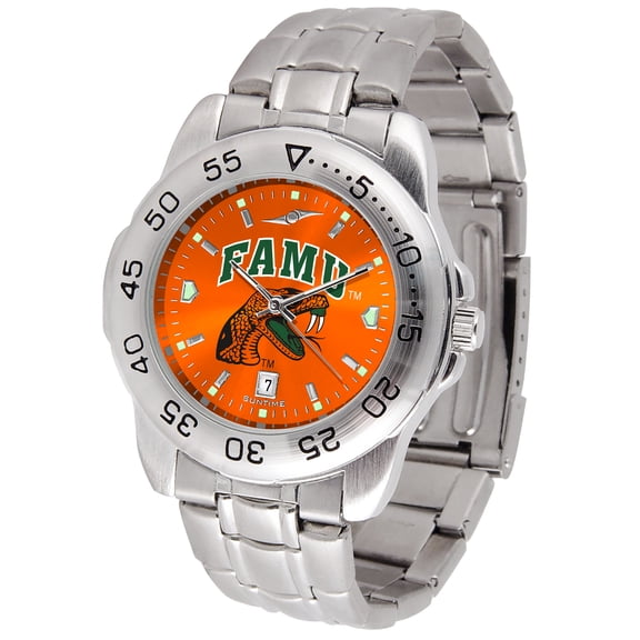 Orange Florida A&M Rattlers Sport Steel AnoChrome Watch