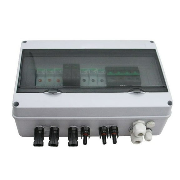 linyes 1000V 3 In 1 Out Solar Photovoltaic Array 3 String Solar PV Combiner Box Wire