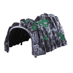 linyes 17.8CM Plastic Rockery Tunnel Track Train Slot New Simulation Cave Model Plastic Train Railway Cave Tunnels Sand Table Model
