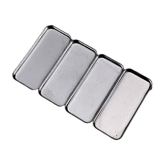 linyes 1Pcs Black And Sliver Portable Magnetic Needle Storage Box Buttons Pins Storage Box Sewing Tool Organization Needle Storage Case