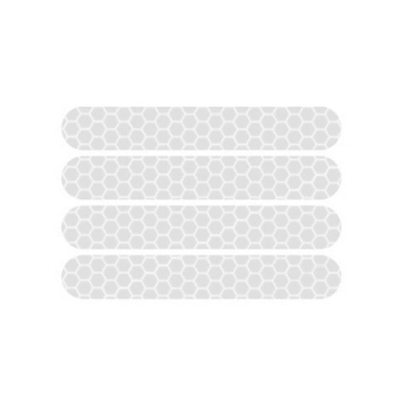 linyes Front Rear Wheel Cover Reflective Sticker for Ninebot Max G30 G2 G65 Dustproof